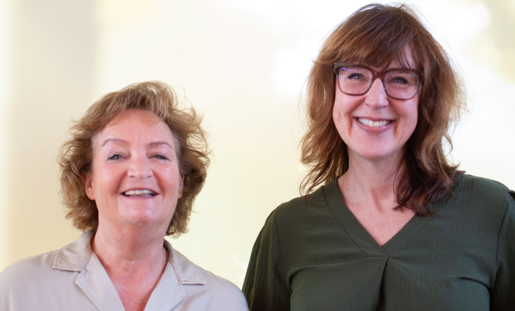Sara McCutcheon en Sabina Duyvestijn